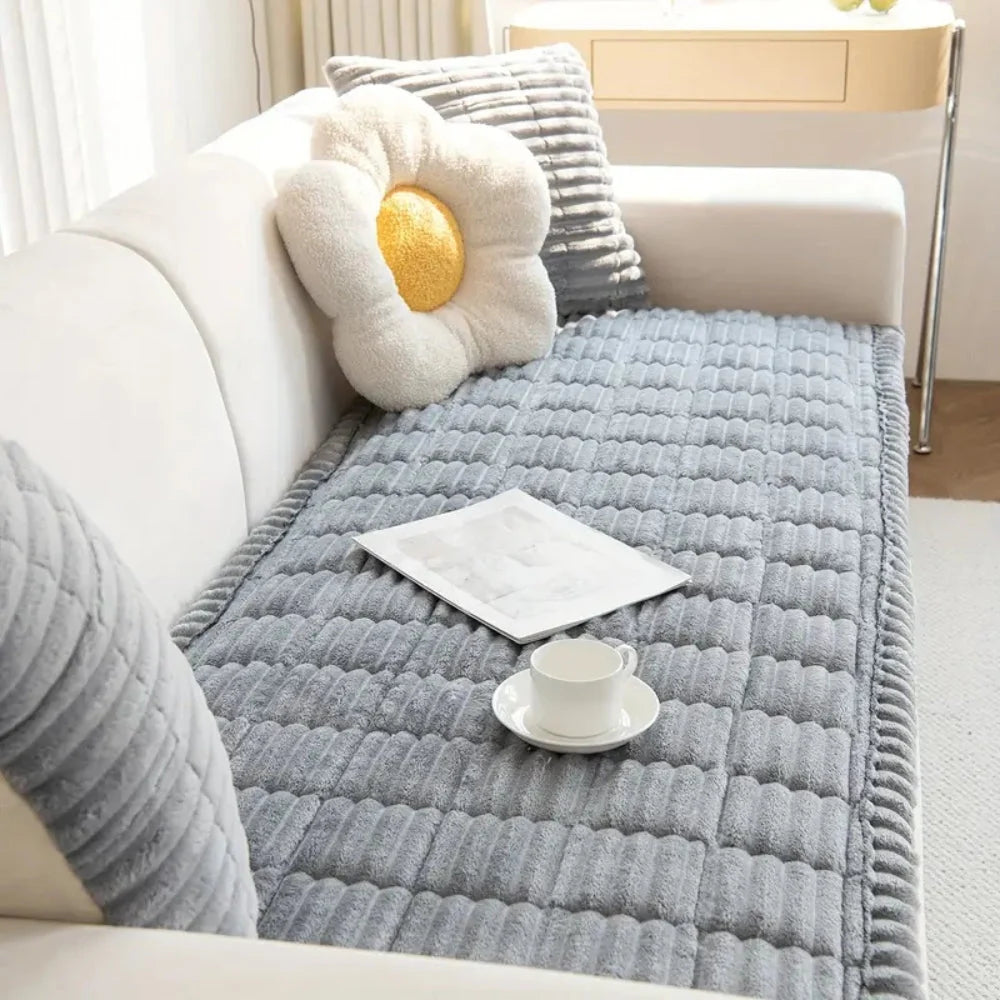 Couch Cover Non-Slip Microfiber Machine Washable