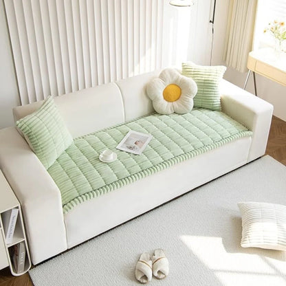 Couch Cover Non-Slip Microfiber Machine Washable