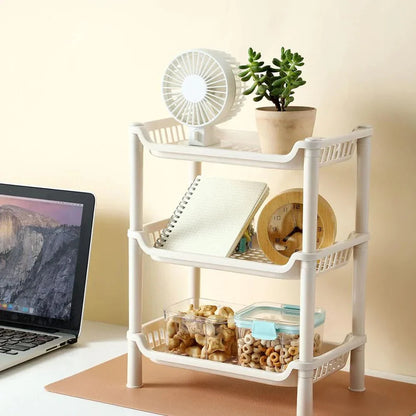 Countertop Storage Rack 3-Tier Corner Space-Saving