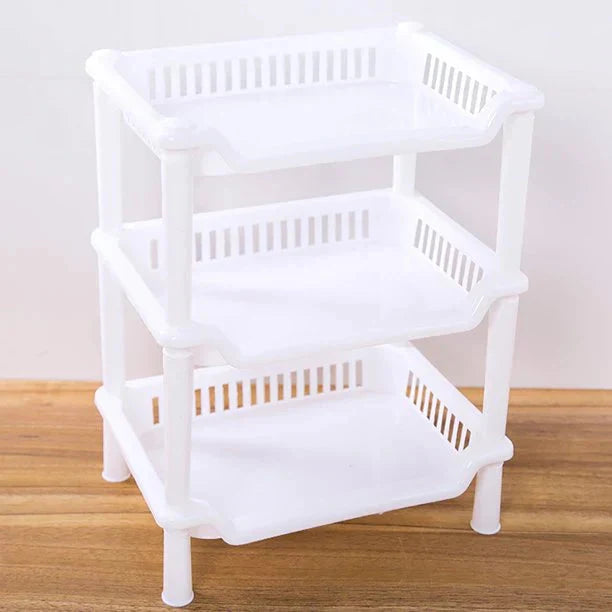Countertop Storage Rack 3-Tier Corner Space-Saving