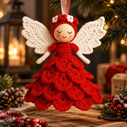 Crochet Ornament Kit Complete Soft Yarn Hook & Needle