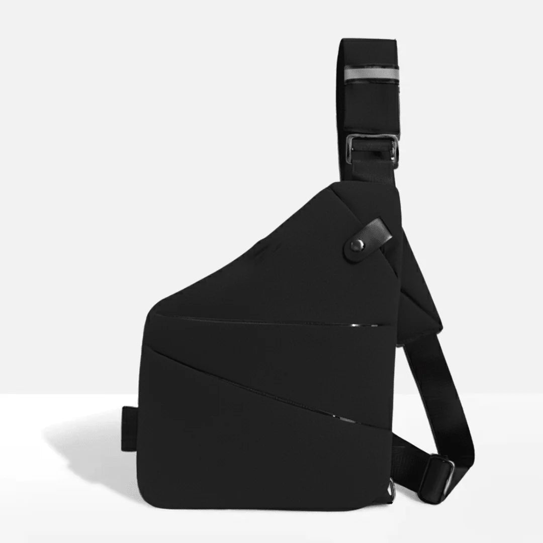 Crossbody Bag RFID-Blocking Cut-Resistant Strap Water-Repellent Polyester