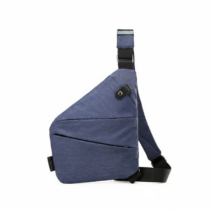 Crossbody Bag RFID-Blocking Cut-Resistant Strap Water-Repellent Polyester
