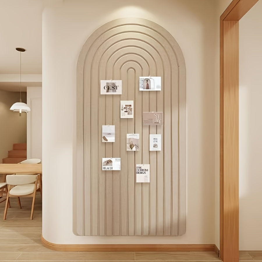 Curved Pinboard Self-Adhesive Polyester Felt 60 x 120 cm