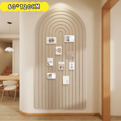 Curved Pinboard Self-Adhesive Polyester Felt 60 x 120 cm