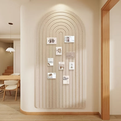 Curved Pinboard Self-Adhesive Polyester Felt 60 x 120 cm
