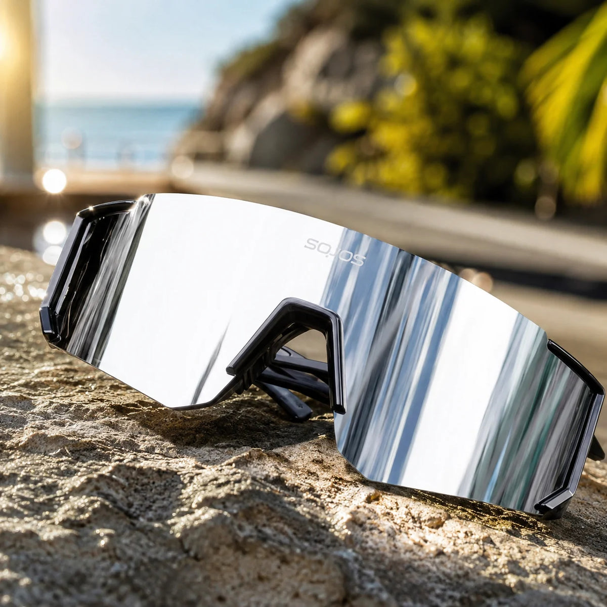 Cycling Sunglasses Wide Wraparound UV400 Polycarbonate