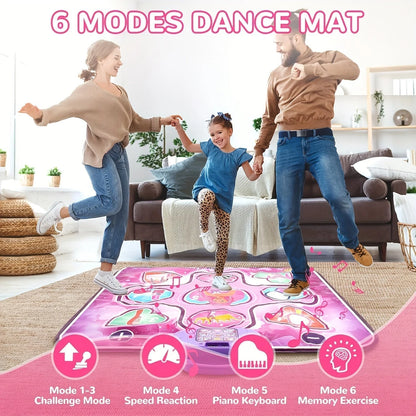 Dance Mat Screen-Free Scoring Battery-Powered