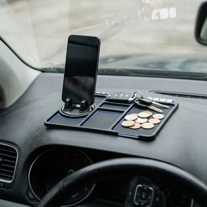 Dashboard Organizer Mat Non-Slip & Washable Silicone