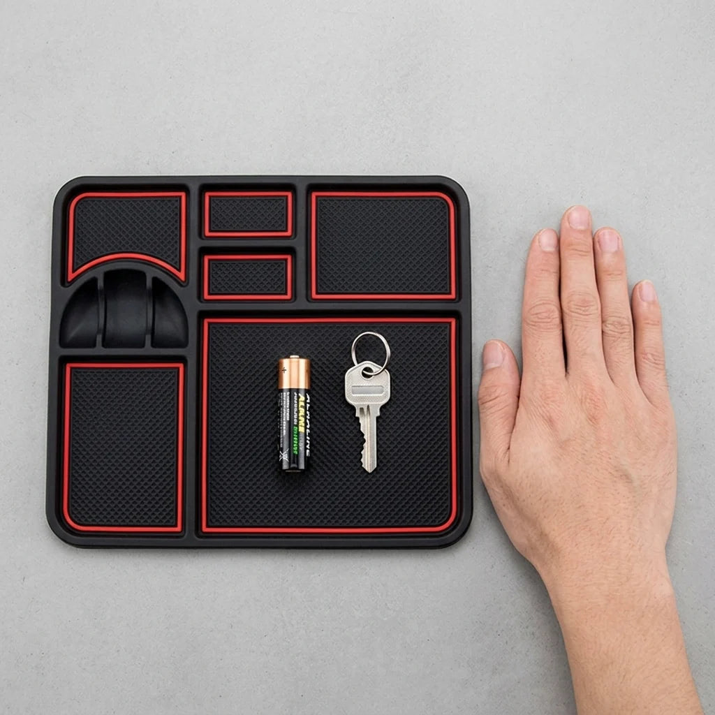 Dashboard Organizer Mat Non-Slip & Washable Silicone