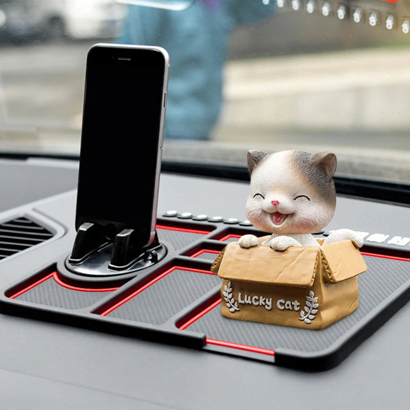 Dashboard Organizer Mat Non-Slip & Washable Silicone