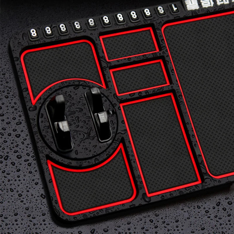 Dashboard Organizer Mat Non-Slip & Washable Silicone
