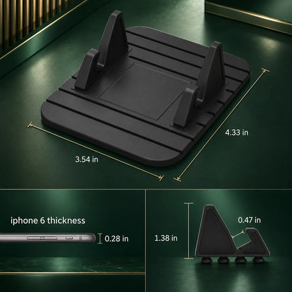 Dashboard Phone Holder Soft Silicone Suction Grip
