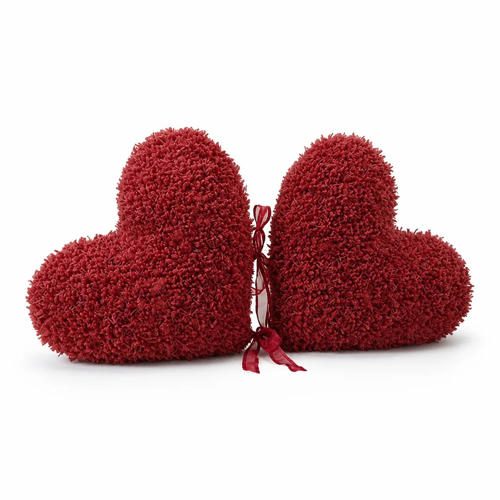 Decorative Bow Cushion Soft-Touch Removable Machine-Washable Cover