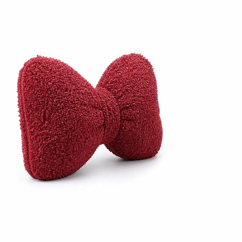 Decorative Bow Cushion Soft-Touch Removable Machine-Washable Cover