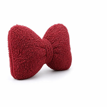 Decorative Bow Cushion Soft-Touch Removable Machine-Washable Cover
