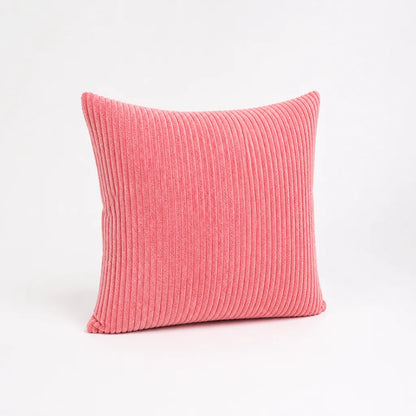 Decorative Cushion 30 cm Ribbed Texture Machine-Washable Cover