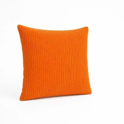 Decorative Cushion 30 cm Ribbed Texture Machine-Washable Cover