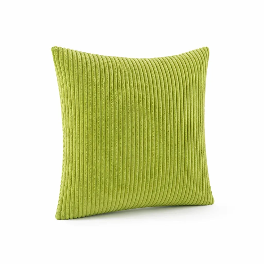 Decorative Cushion 30 cm Ribbed Texture Machine-Washable Cover