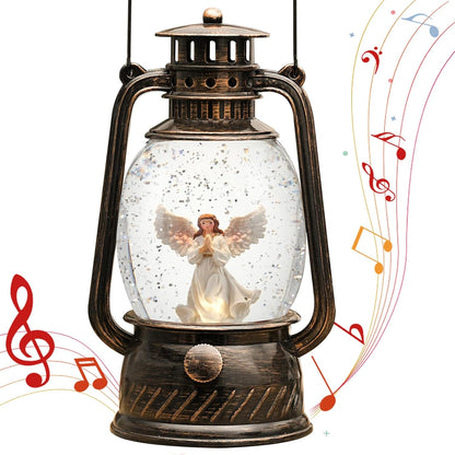 Decorative Lamp Hand-Painted Warm LED 6-Hour Timer