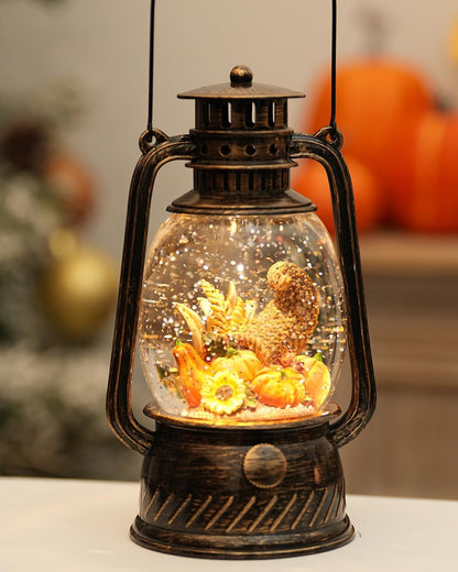 Decorative Lamp Hand-Painted Warm LED 6-Hour Timer