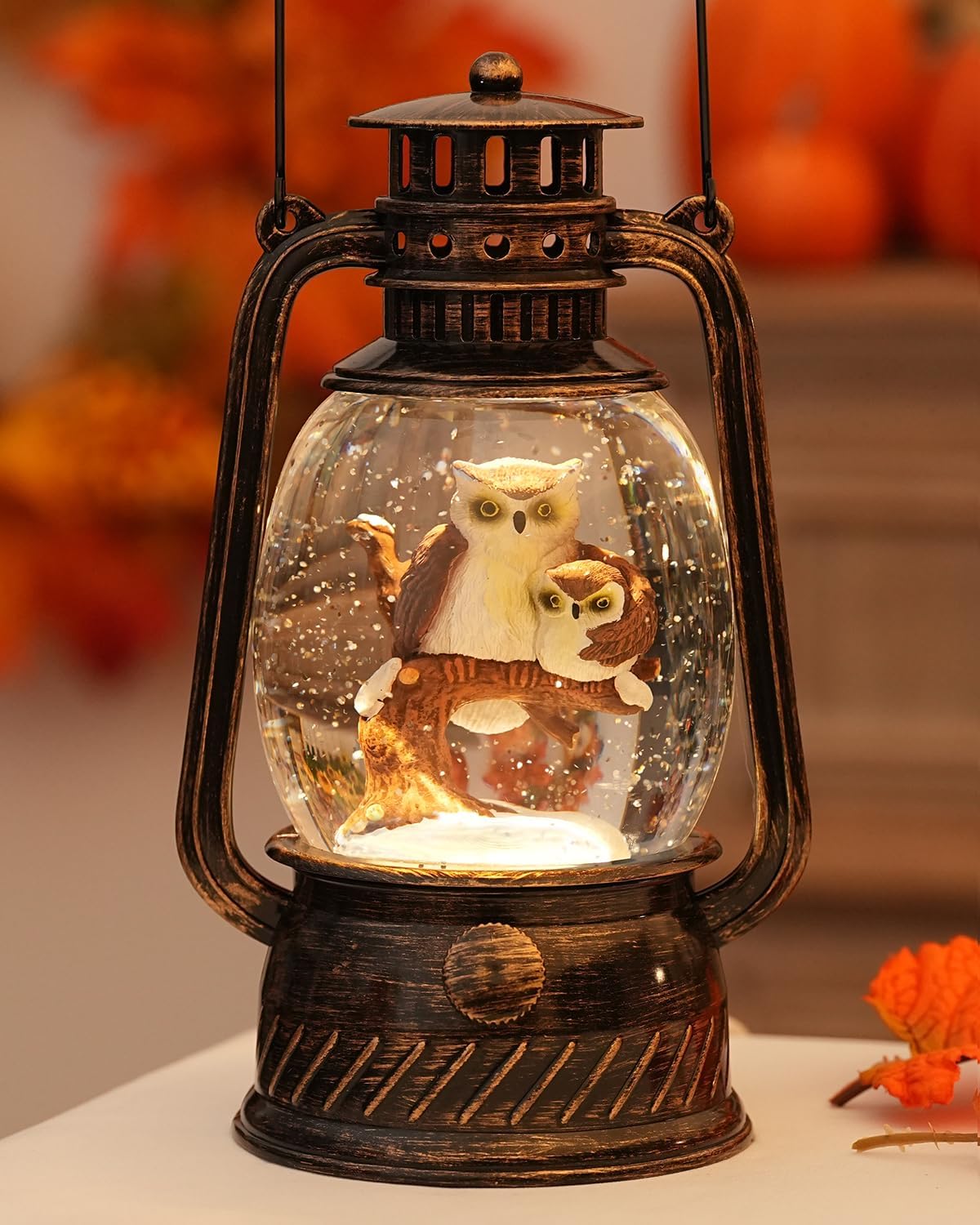 Decorative Lamp Hand-Painted Warm LED 6-Hour Timer