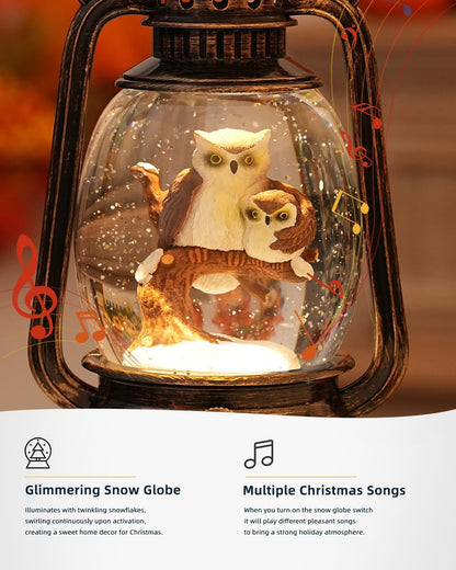 Decorative Lamp Hand-Painted Warm LED 6-Hour Timer