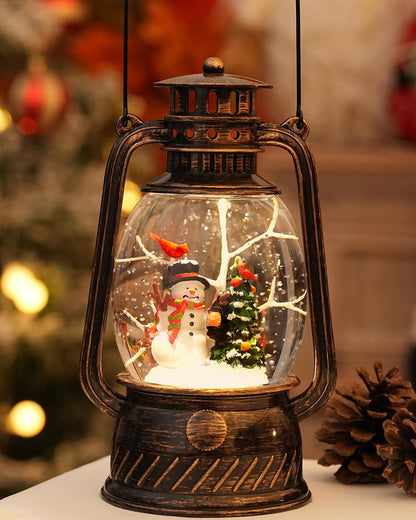 Decorative Lamp Hand-Painted Warm LED 6-Hour Timer