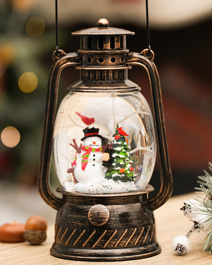 Decorative Lamp Hand-Painted Warm LED 6-Hour Timer