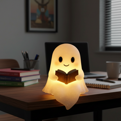 Decorative Table Lamp Ghost Shape Handmade Warm White LED