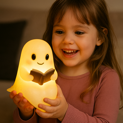 Decorative Table Lamp Ghost Shape Handmade Warm White LED