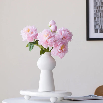 Decorative Vase Ceramic Smooth Finish