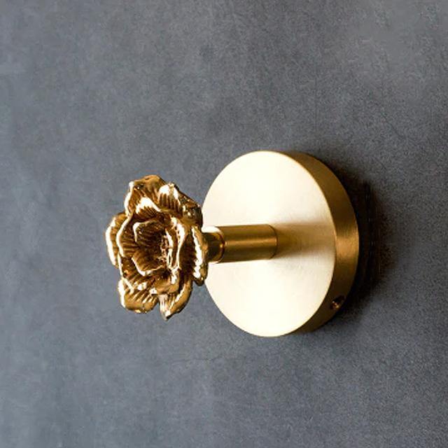 Decorative Wall Hook Handmade Solid Brass Animal Head