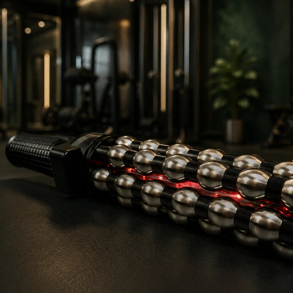 Deep Tissue Massage Roller 360° Rotating Heated 3 Speeds