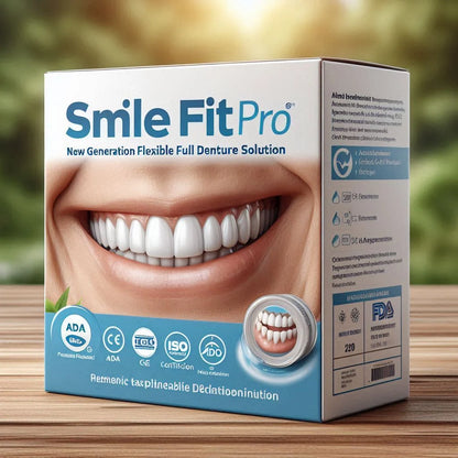Dentures Flexible Full or Partial Fit Natural-Looking