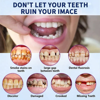 Dentures Flexible Full or Partial Fit Natural-Looking