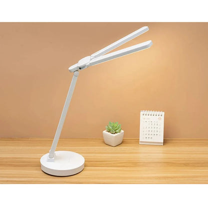 Desk Lamp Foldable Tripod Rechargeable & Dimmable