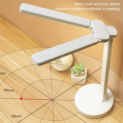 Desk Lamp Foldable Tripod Rechargeable & Dimmable