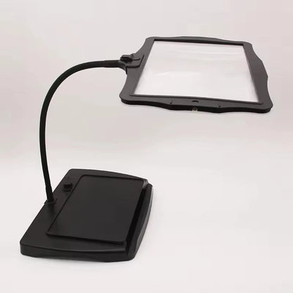 Desk Magnifying Lamp 48 LED USB Rechargeable Flexible Arm