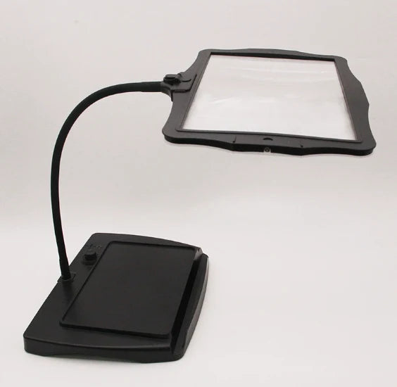 Desk Magnifying Lamp 48 LED USB Rechargeable Flexible Arm