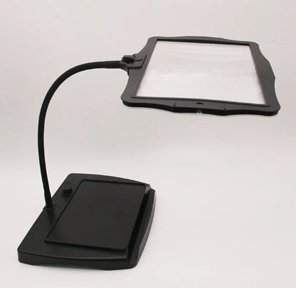 Desk Magnifying Lamp 48 LED USB Rechargeable Flexible Arm