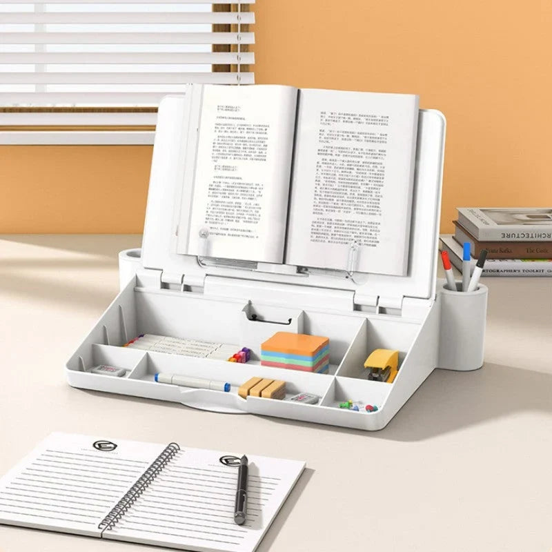 Desktop Organizer Reading Stand & Erasable Whiteboard
