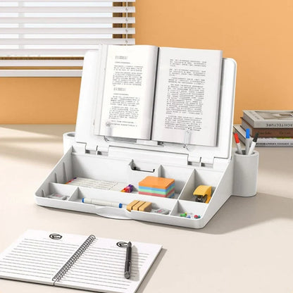 Desktop Organizer Reading Stand & Erasable Whiteboard