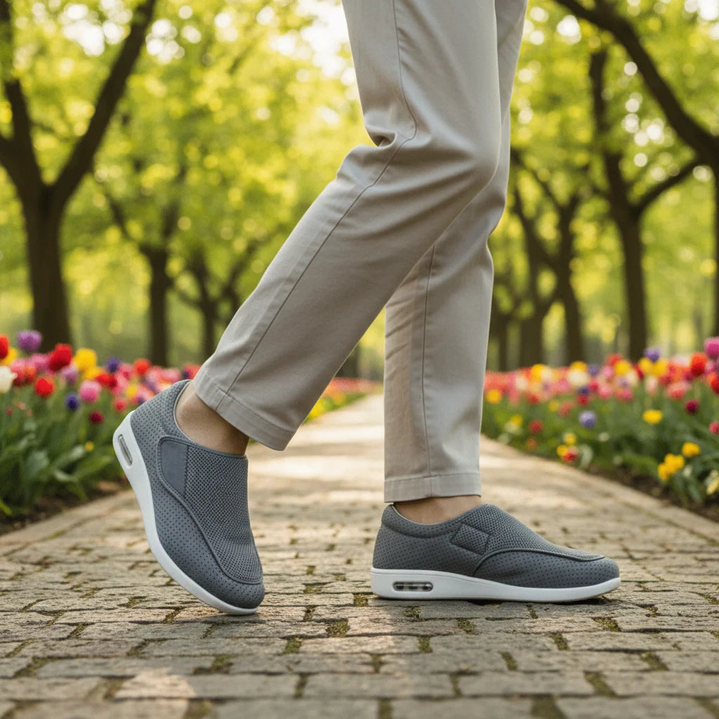 Diabetic Shoes Extra-Wide Fit Memory Foam Insole
