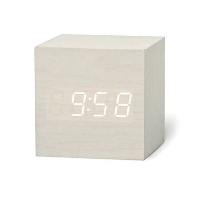 Digital Alarm Clock LED Display With Temperature & Auto Night Mode