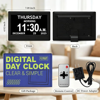 Digital Routine Clock Large Display 8 Activity Reminders