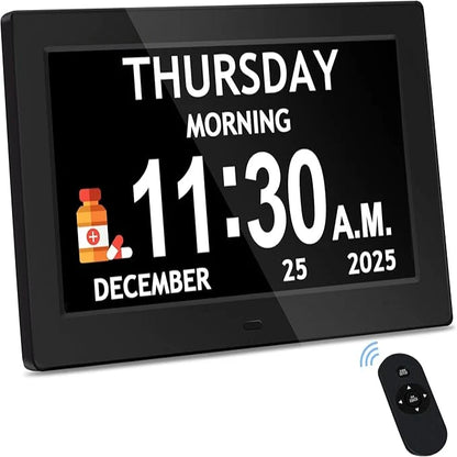 Digital Routine Clock Large Display 8 Activity Reminders