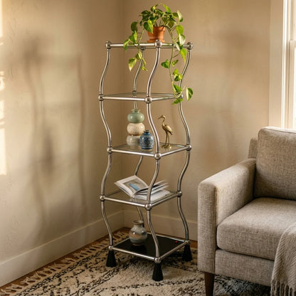 Display Shelf Motorized Rotating 5-Tier