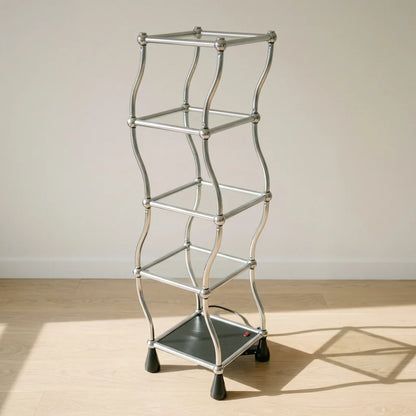 Display Shelf Motorized Rotating 5-Tier