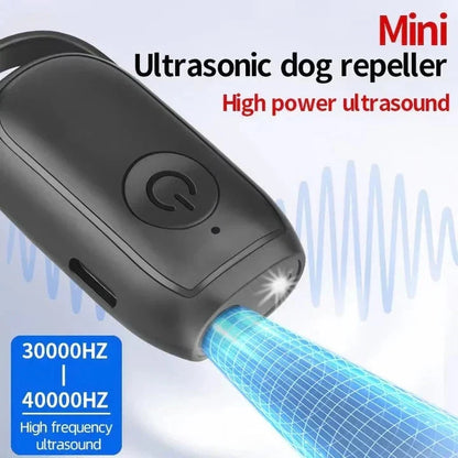 Dog Bark Repeller Ultrasonic Pocket-Sized Single-Button Control